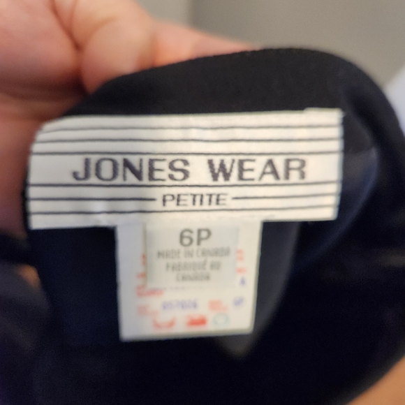 Jones Wear Black Midi Skirt 6P - Picture 7 of 8